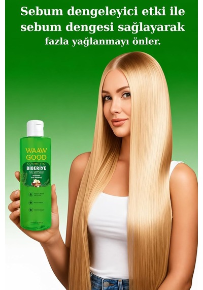 Doğal Biberiye Şampuanı, Dökülme Karşıtı, Biotin, Keratin Ve Kolajen İle Güçlendirici Etki, 250 Ml