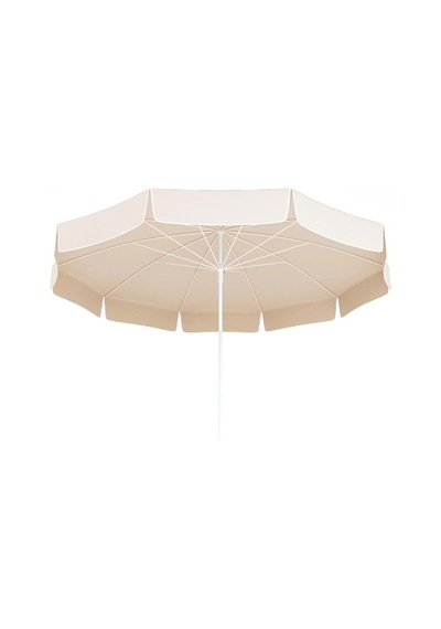 2 Metre Tek Renk Polyester Kumaş Plaj Şemsiyesi - 2 Metre Balkon Şemsiyesi - Bahçe Şemsiyesi 001