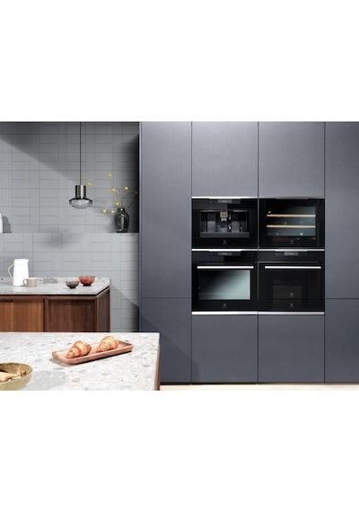 Electrolux KVLBE00X 43 LT Kompakt Mikrodalgalı Ankastre Fırın