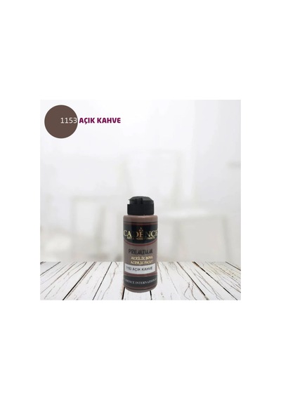 Cadence Premium Akrilik 1153 Açık Kahve - 120ml Açık Kahve Açık Kahve