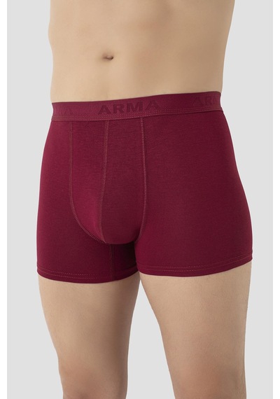 Arma Yıldız Erkek Bordo Bambu Boxer 3'lü Paket Bordo