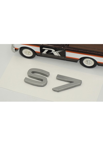 Dk Tuning S7 2025+ Bagaj Gümüş Yazı Logo Arma Audi İle Uyumlu Bagaj Arma