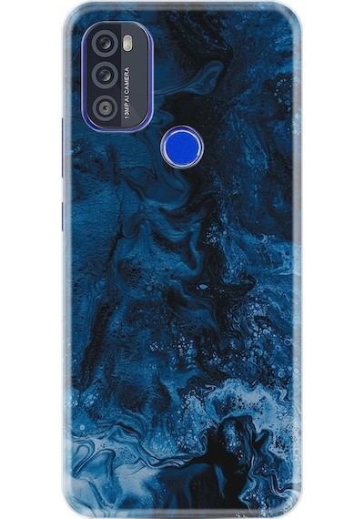 Reeder P13 Blue Max 2021 Kilif Silikon Desen Blue Zigzag 1687 523367598