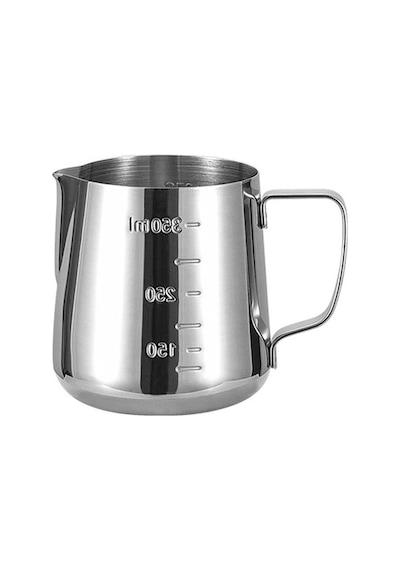 304 Çelik 350 Ml Kahve Süt Köpürtme Potu Sütlük Pitcher Cin502