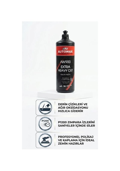 Ultra Heavy Cut Çizik Giderici Kalın Pasta 1 Lt. Aw900
