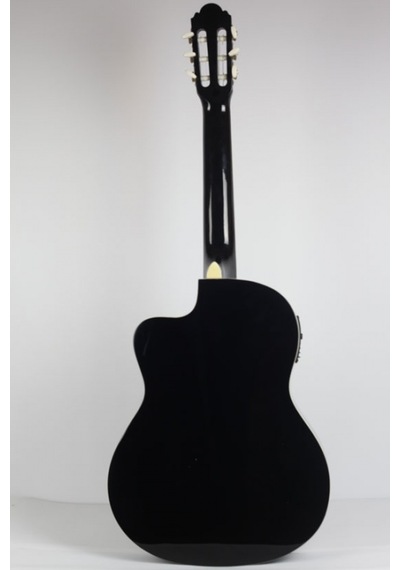 Agustini Hg39Ce-101Bk Elektro Klasik Gitar-Kılıf ve Pena