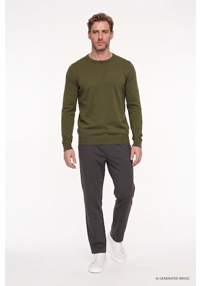 AC&Co / Altınyıldız Classics Erkek Kahverengı Pamuklu Standart Fit Normal Kesim Beli Lastikli Diagonal Desenli Örme Pantolon Kahverengi AC&Co / Altınyıldız Classics Erkek Kahverengı Pamuklu Standart Fit Normal Kesim Beli Lastikli Diagonal Desenli Örme Pantolon Kahverengi