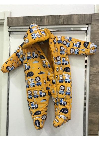 Kız Bebek Astronot Tulum Çok Renkli