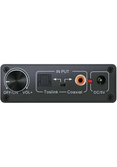 Dijital To Analog Ses Hifi 192Khz Dijital Ses Dönüştürücü Adaptör