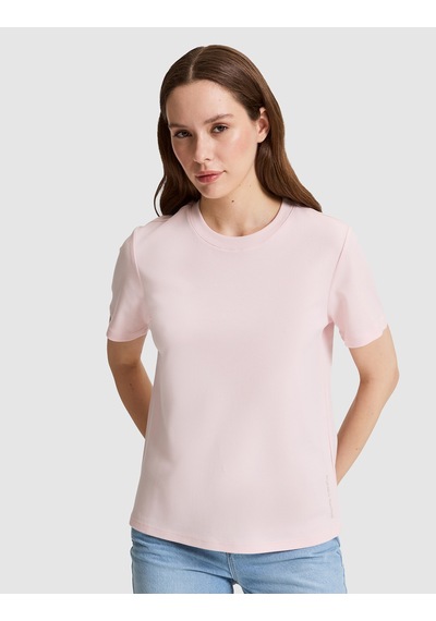Pierre Cardin Kadın Açık Pembe Tişört Basic 50323570-vr078