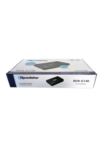 Roadstar Rda 6140 4 Kanal Ab Klass Amfi 3000w 4x60w Rms Yeni Seri