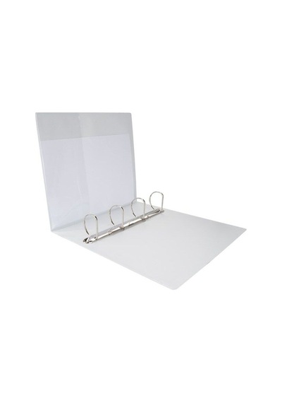 Evrak Sunum Tanıtım Firma Klasörü A4 Pvc 7 Cm 4 Halkalı 520 Yaprak Kapasiteli Ring Binder File 27,5x32 Cm