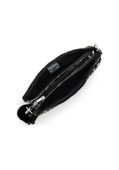 Kipling Riri Küçük Boy Omuz Çantası Leopar