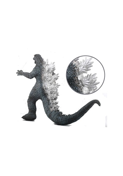 2'li Godzilla Aksiyon Figürü Seti 20 Cm Yumuşak Dokulu Karakter Oyuncak Çocuklara Özel Hediye 2 Adet