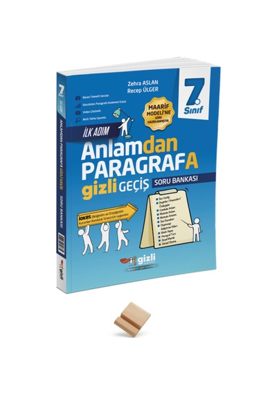 Gizli 7. Sınıf Maarif Konu Anlatımlı Alıştırmalı Paragraf Soru Bankası