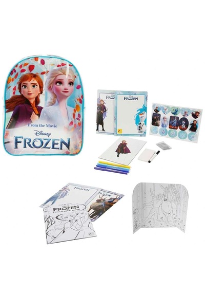 Disney Frozen Sırt Çantalı Boyama Ve Çizim Seti 92925