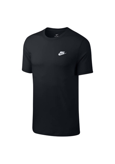 Nike M Nsw Club Tee Erkek Siyah T-Shirt - Ar4997-013 Siyah