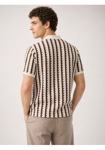 LOFT Regular Fit Erkek Polo K.kol Lf2042749 Q1.v1 Kahverengi
