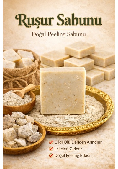 Herbliss Doğal Ruşur Sabunu Peeling Etkili