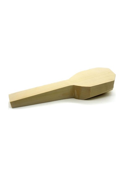 Rox Wood Projelik Kaşık Şablonlu Ham Ağaç Şimşir 6x23x4 CM