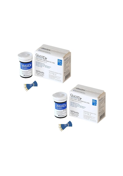 Gluco Dr Şeker Ölçüm Çubuğu Strip 100 Adet