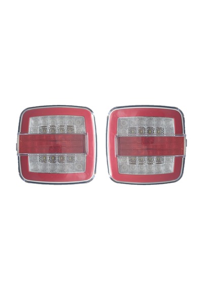 2 Adet Kare Neon Stop Lambası 4 Fonksiyonlu 12-24V