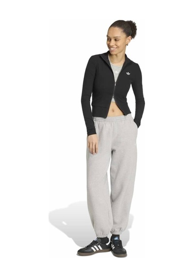 Adidas Ess Rıb Fz Tt Siyah Kadın Sweatshirt Kr3598
