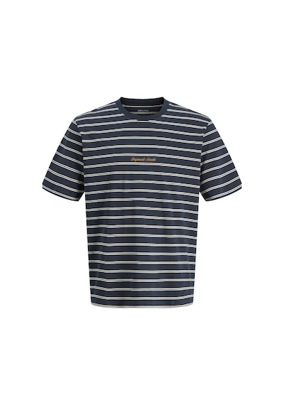 Jack & Jones Jornorrebro Strıpe Tee Ss Cn Ln Lacivert