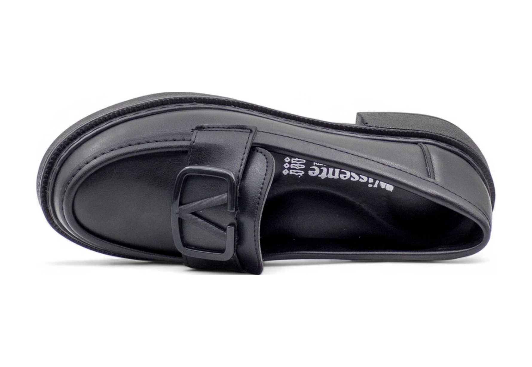 Wıssente 1810 Toka Detaylı Kadın Loafer Siyah