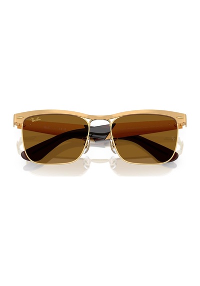 Ray-Ban Rb3875 927631 56 Unisex Güneş Gözlüğü Altın