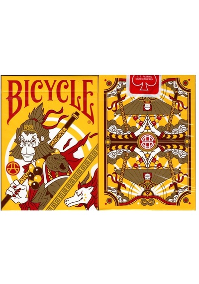 Bicycle Wukong Rebellion Yellow Oyun Kağıdı İskambil Kartları