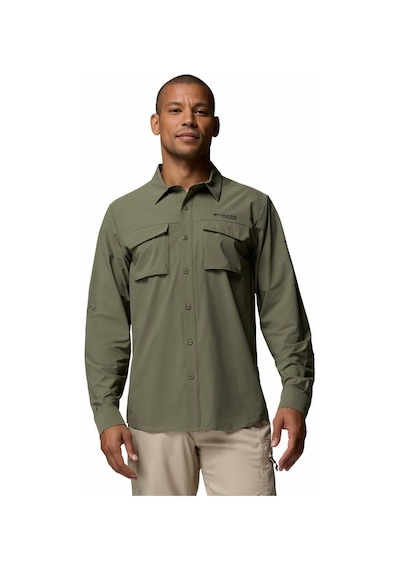 Columbia Silver Ridge Elite Woven Erkek Uzun Kollu Gömlek-9305 Yeşil