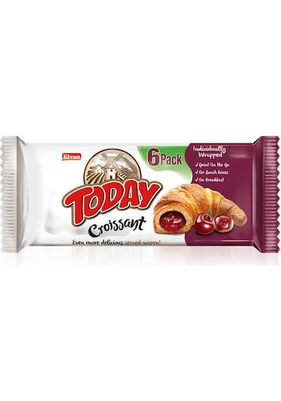 Today Kruvasan Vişneli 40 Gr. 6 Adet (1 Kutu)