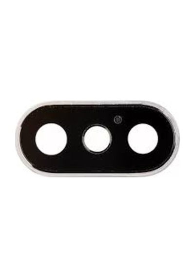 Apple Uyumlu iPhone X Çerçeveli  Kamera Lens Cam