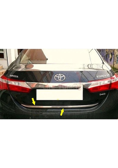 Toyota Corolla Uyumlu 2013-2018 Bagaj Alt Çıtası P.Çelik