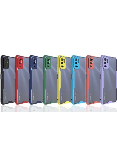 Xiaomi Poco M3 Pro Kilif Kamera Korumali Arkasi Seffaf Silikon 539082455