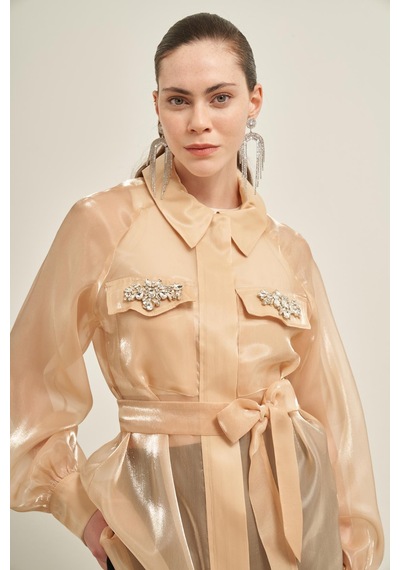 FTZ Women Ftz Organze Kap Beige 31022 Beige Bej