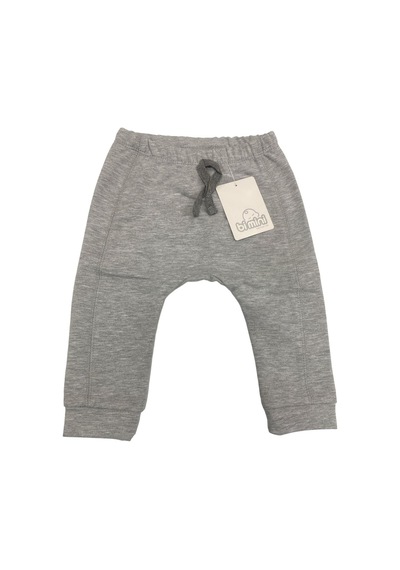 Bibaby Pantolon İki İp Moons Bimini Açık Gri-9204 Gri