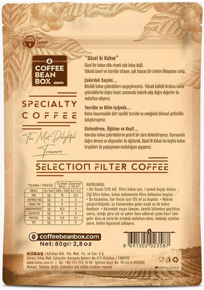 Altın Telve Selection Filtre Kahve 10 x 80 G