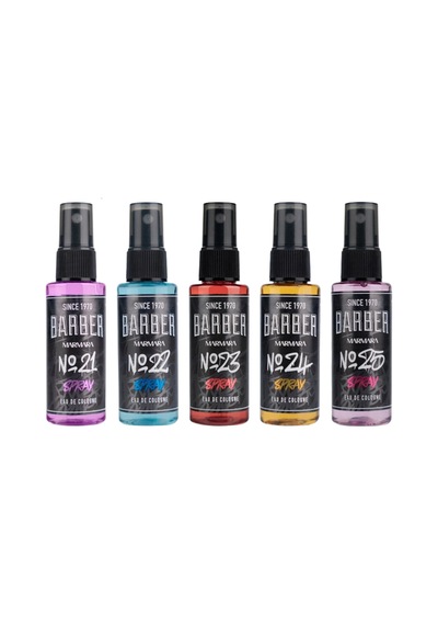 Barber Marmara Barber Marmara Graffiti Seri 5'li Edc Seyahat Boy Kolonya