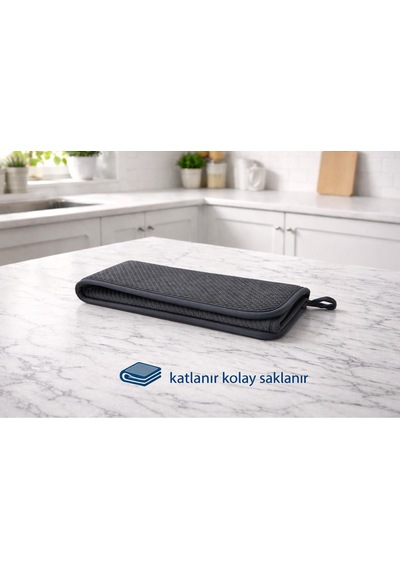 Su Emici Mikrofiber Bulaşık Kurutma Matı Tezgah Üstü Kaymaz, Yıkanabilir Kurulama Altlığı Silikon Diğer