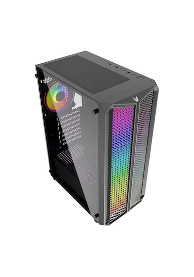 Izoly Eros 1X Argb Fanlı M/b Sync Usb 3.0 Temperli Cam Atx Oyuncu Kasası
