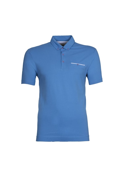 AR-MA Arma Erkek Basic Slim Fit Polo Yaka Tişört Y9tyo7968 Mavi