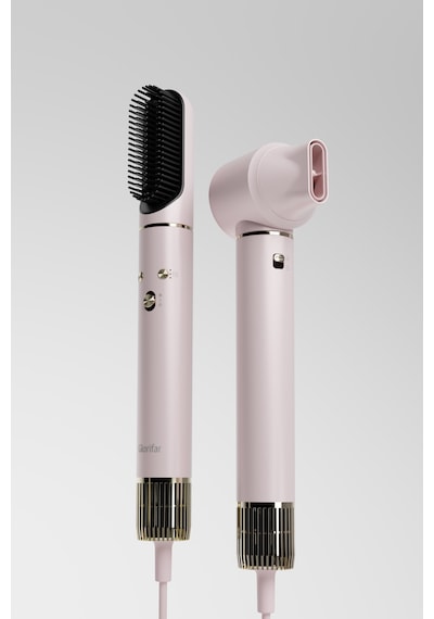 Glorifar Gl-hd802 5'i 1 Arada Çok İşlevlli Pembe Saç Kurutma Makinesi
