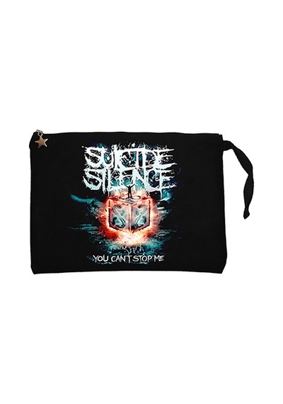Suicide Silence You Can't Stop Me Siyah Cüzdan / El Çantası Siyah