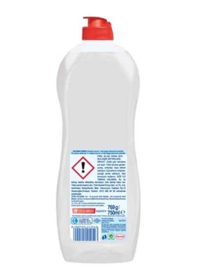 Aloe Vera Losyonlu 750 Ml Elde Yıkama Bulaşık Deterjanı