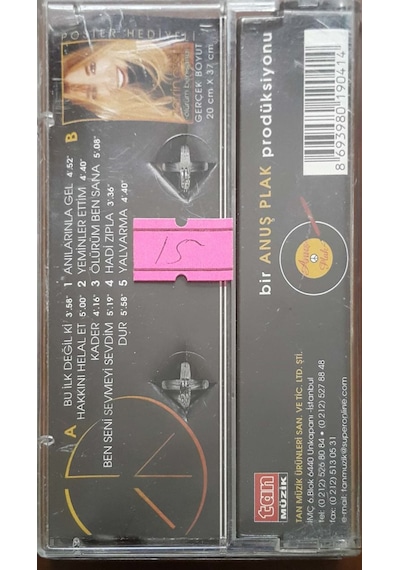 Plak Değildir Kaset Tir Zerrin Özer Ölürüm Ben Sana Kaset