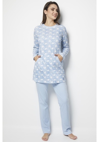 Doremi Bayan Pijama Takımı Bulut Mavisi