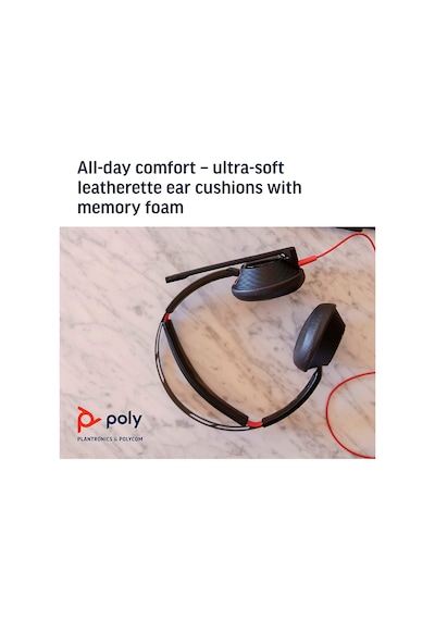 Plantronics Blackwire C5220 Kulak Üstü Çağrı Merkezi Kulaklığı