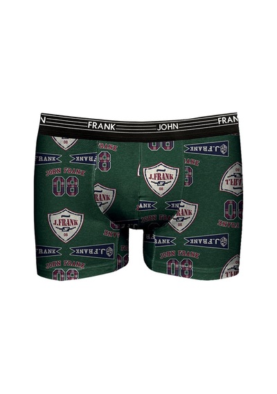 John Frank Pamuklu Logolu Boxer Erkek Boxer Jfbdeg13 Multicolor Çok Renkli
